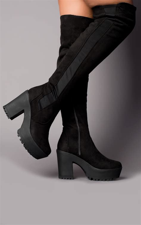 celine knee high boots.